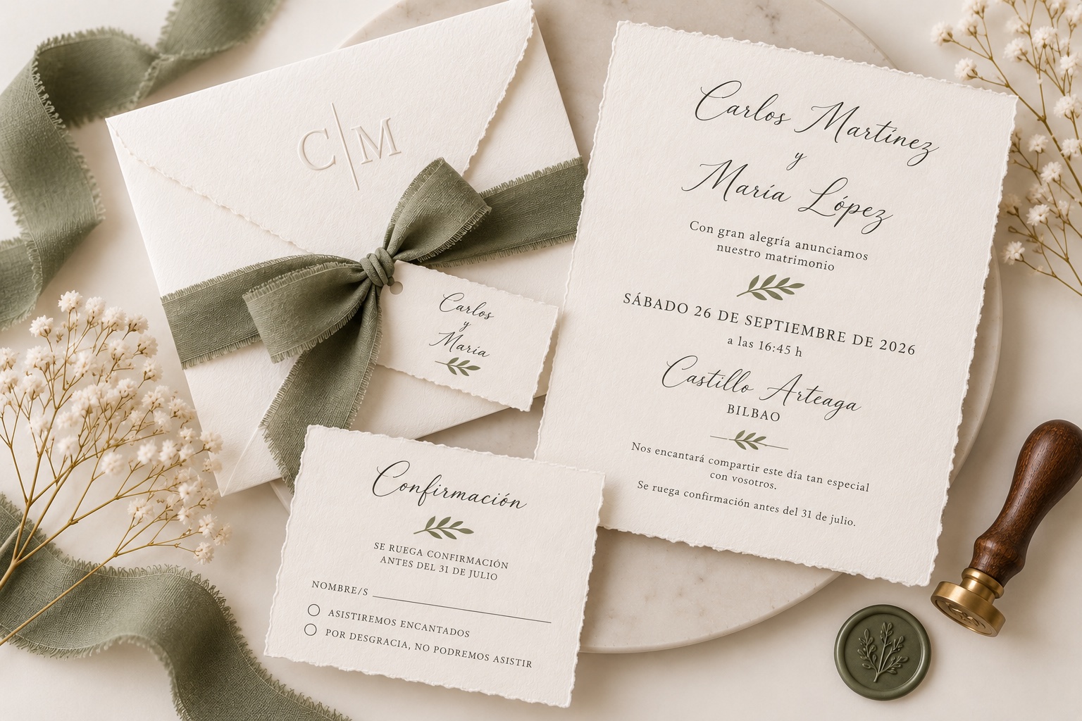 invitaciones de boda para invitados.
